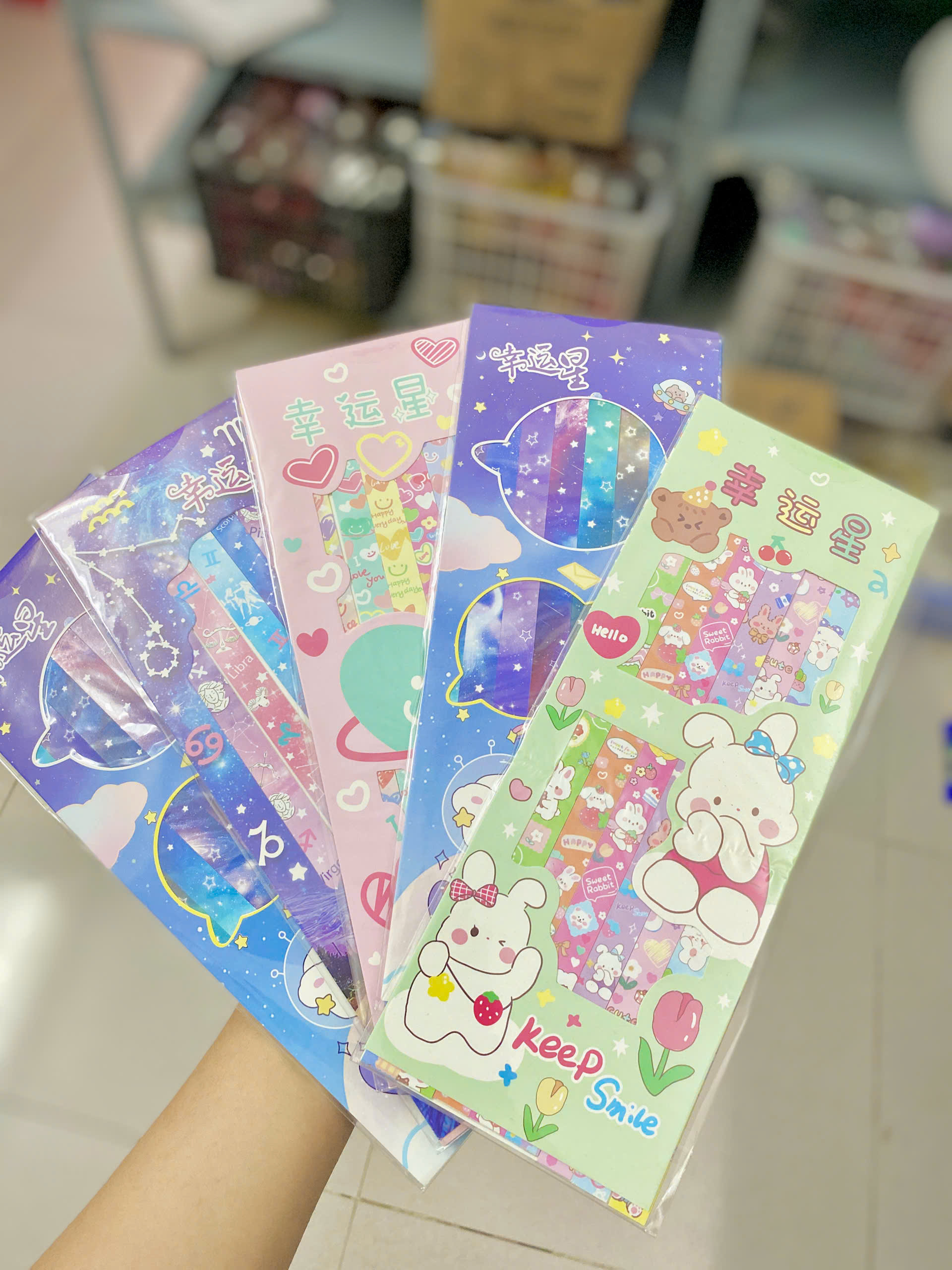 Set 10 Giấy Xếp Sao RC1091