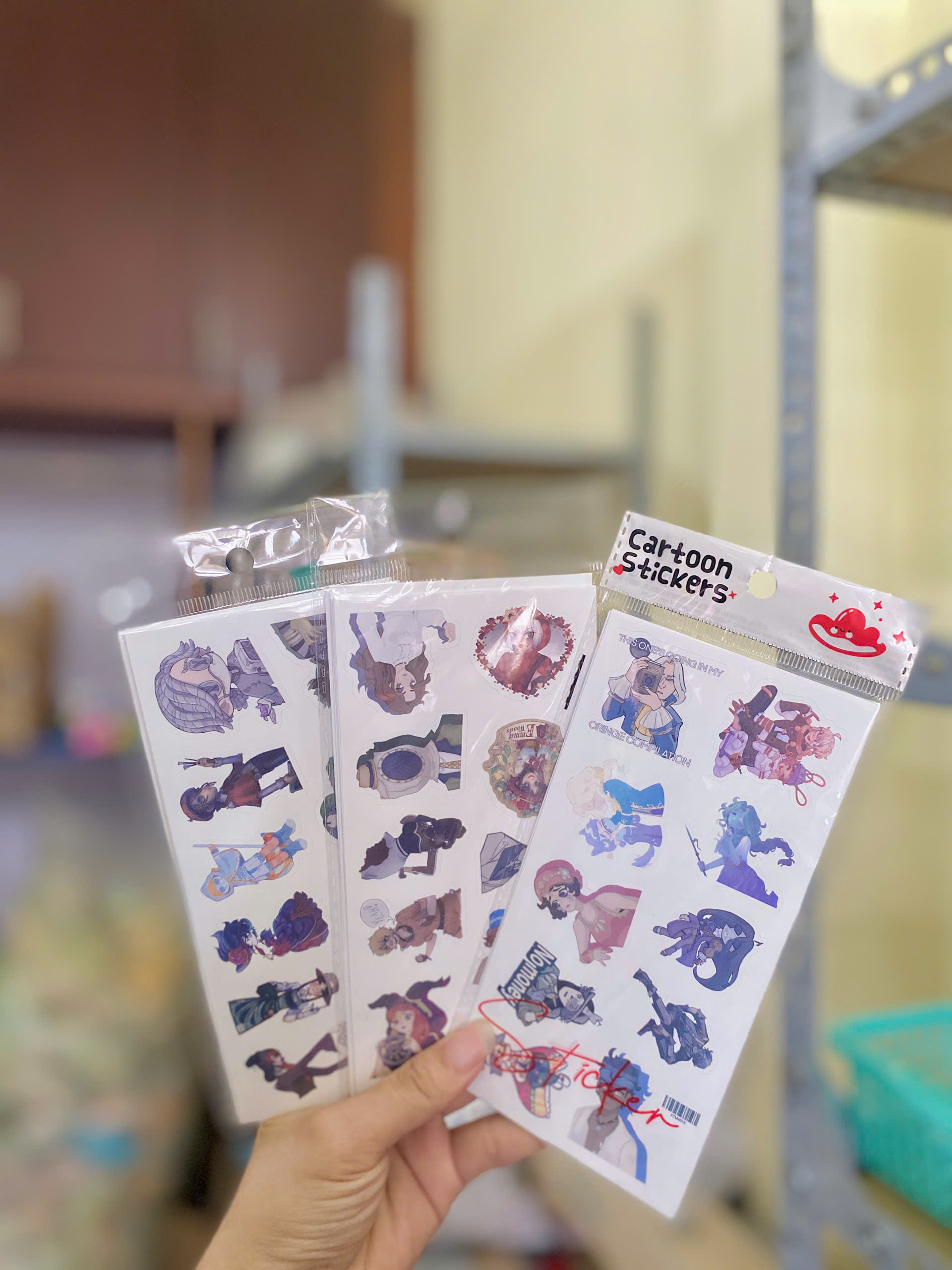 Sticker Hoạt Hình
