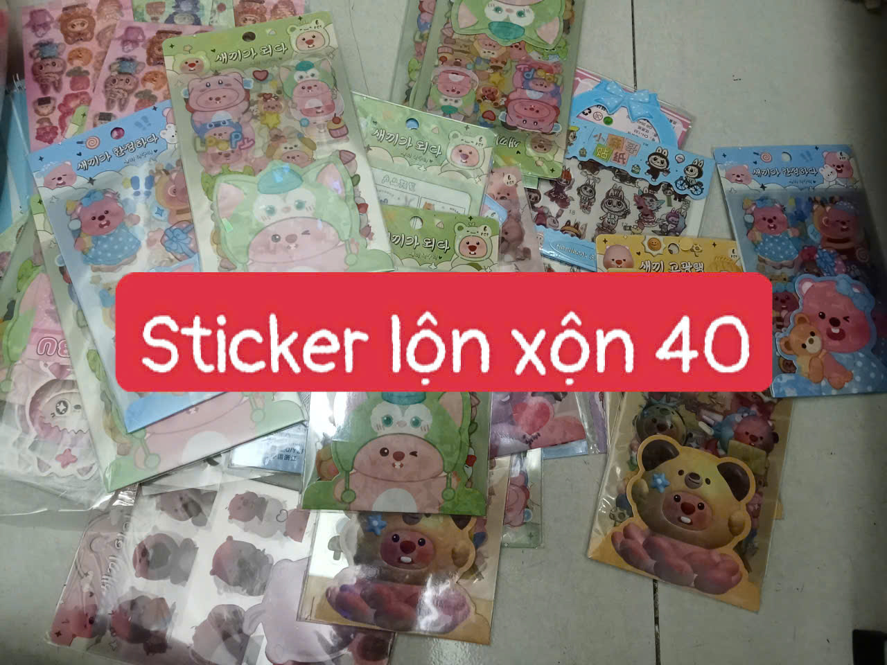 Sticker Mix Mẫu