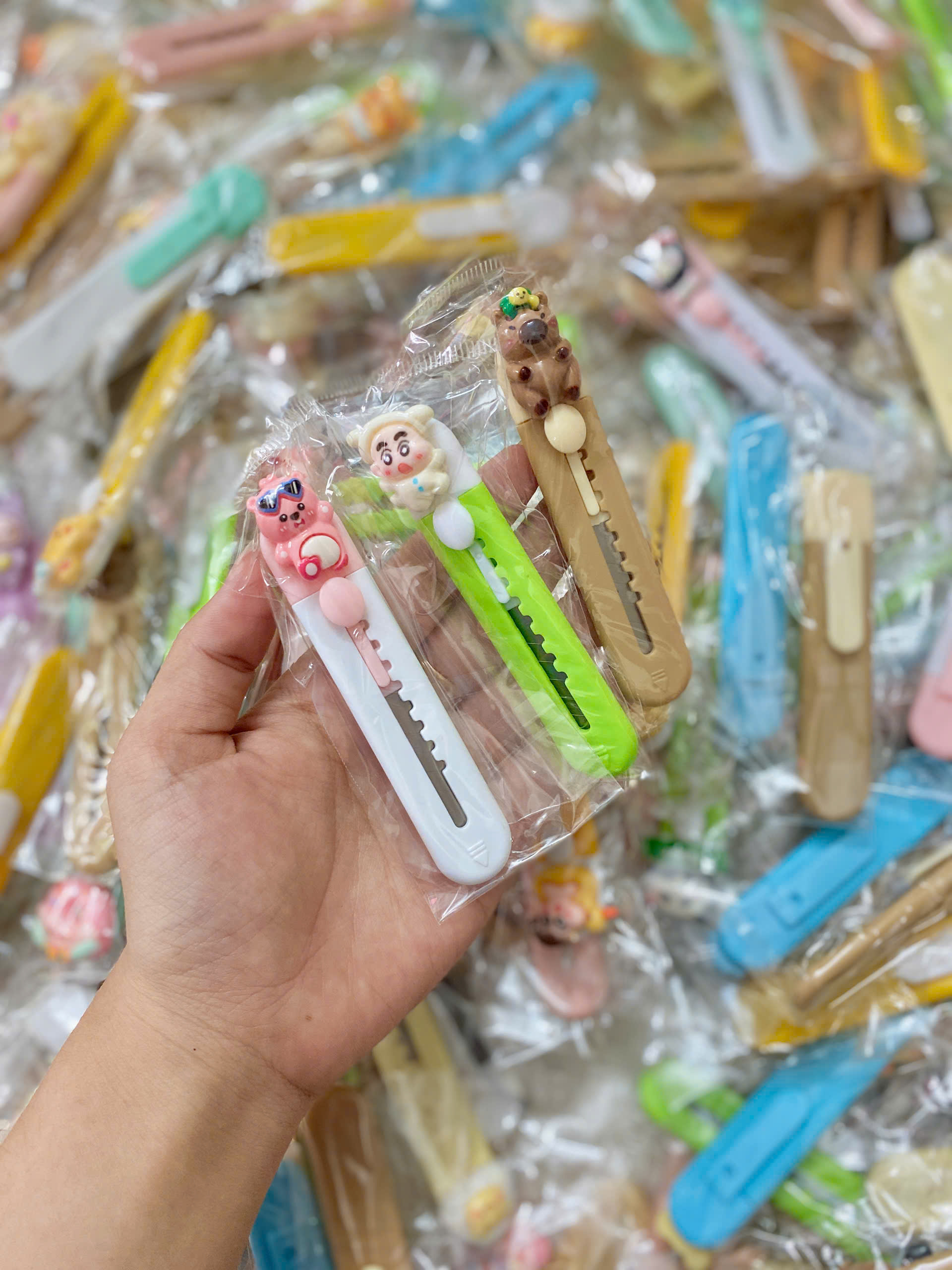 Set 10 Dao Rọc Giấy Hoạt Hình RC526