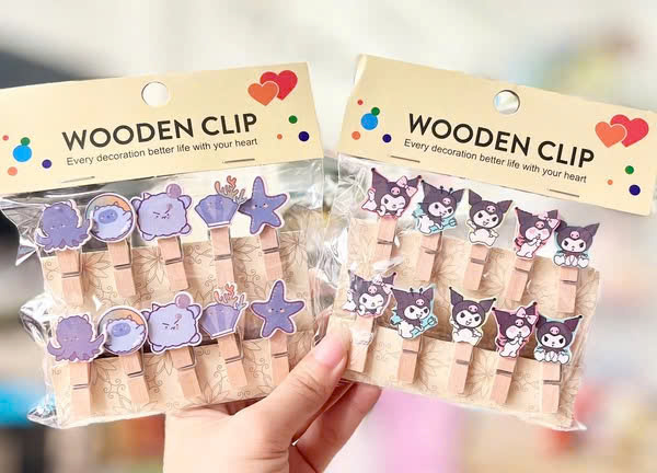 Vỉ Kẹp Ảnh Gỗ