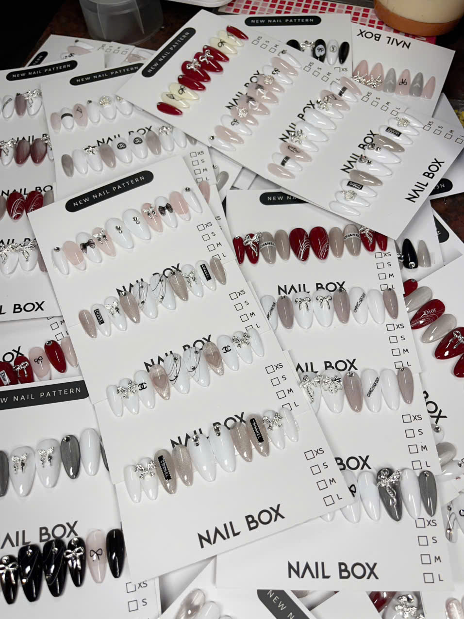 Nail Box Tay Kèm Keo Dũa ND99