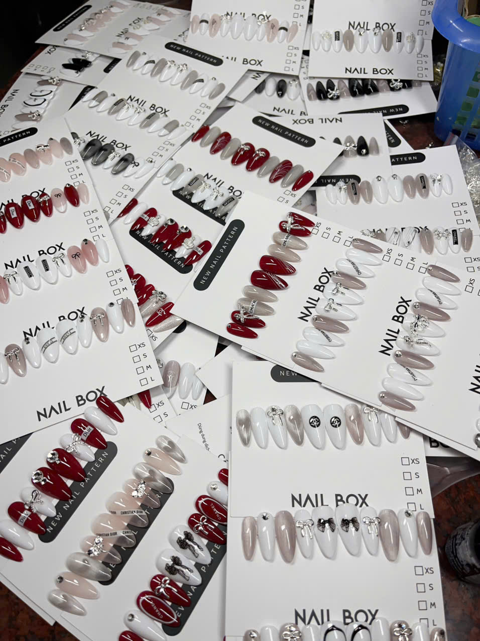 Nail Box Tay Kèm Keo Dũa ND99