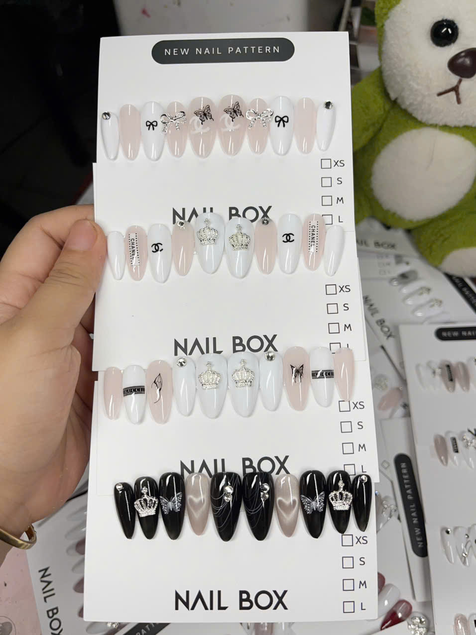 Nail Box Tay Kèm Keo Dũa ND99