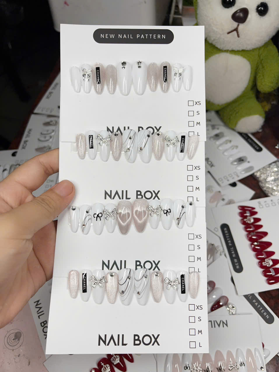 Nail Box Tay Kèm Keo Dũa ND99