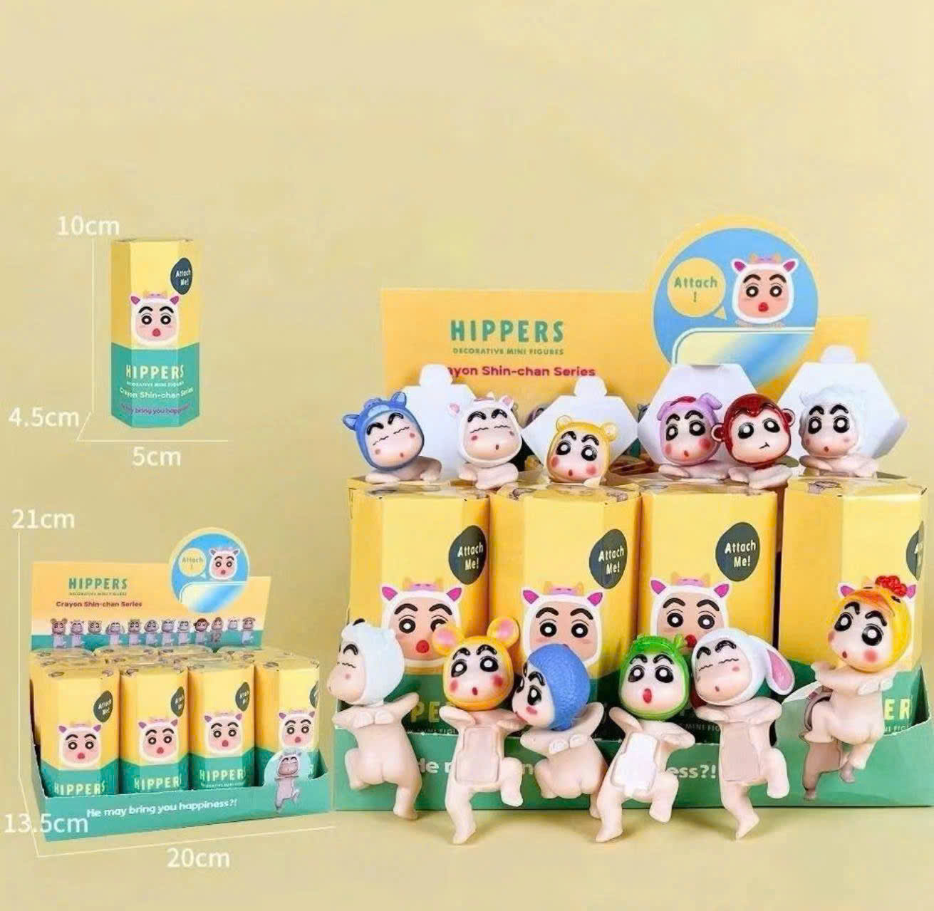 Set Hộp Mù Trang Trí, Gắn Điện Thoại