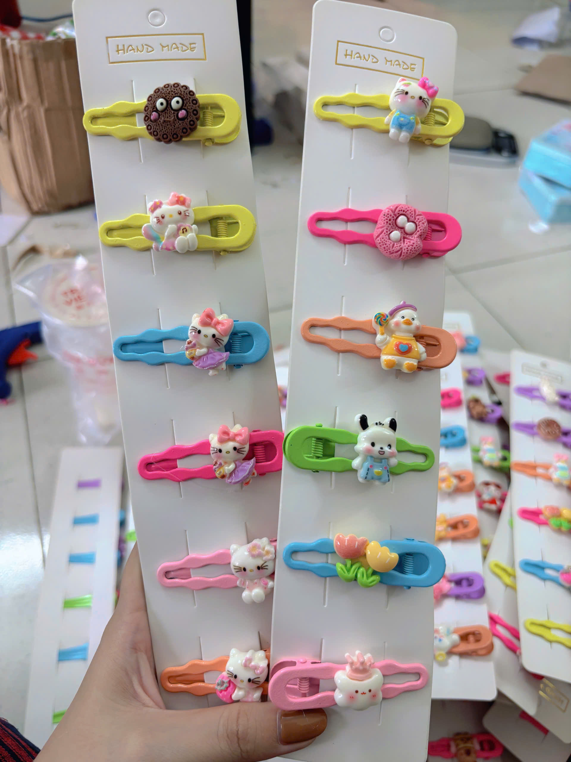 Set 6 Kẹp Mái Charm RC2909