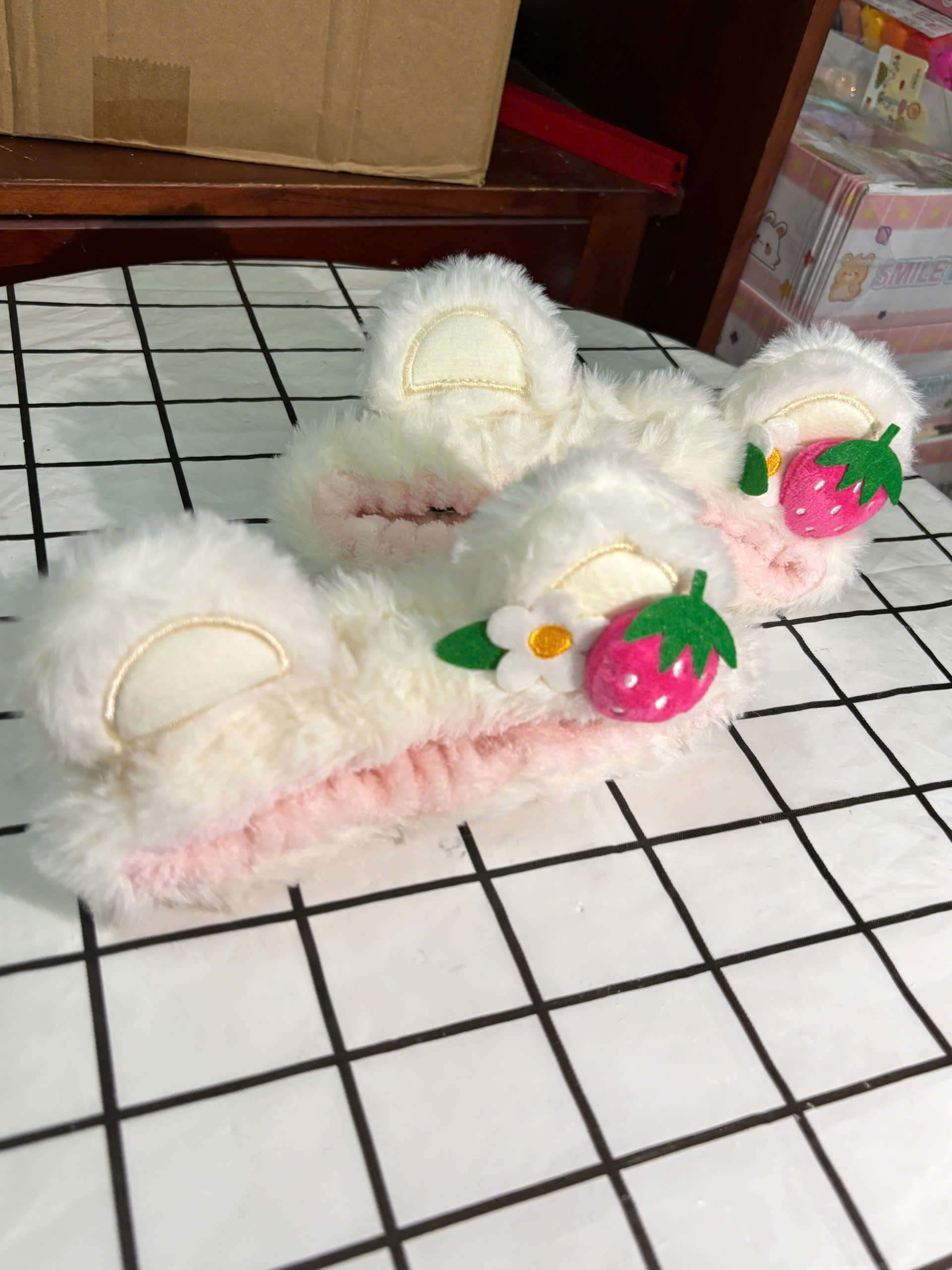 Băng Đô Tai Gấu Dâu ND0997