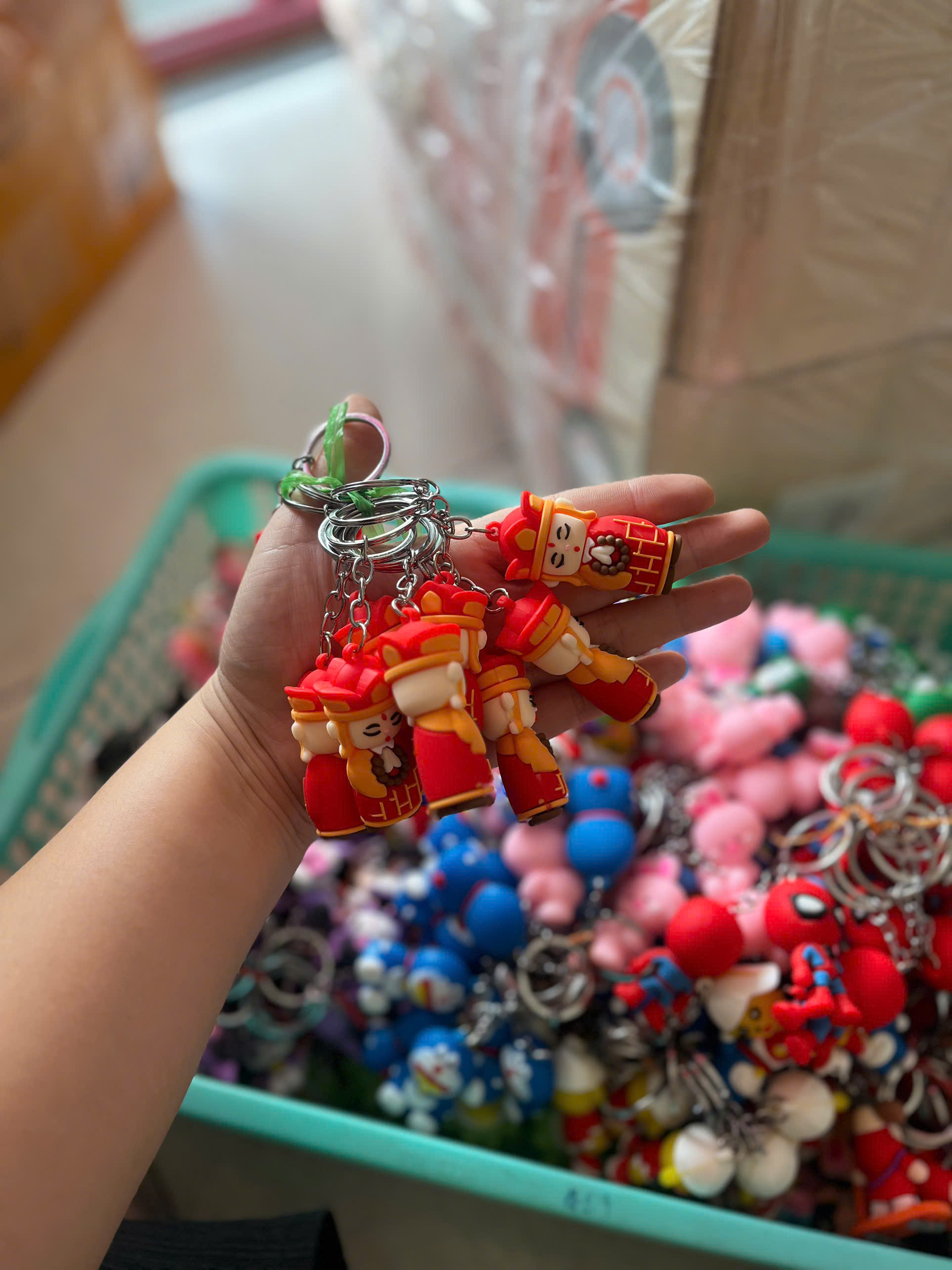 Móc Khóa Dẽo - Giao Ngẫu Nhiên Mix Mẫu ND01135