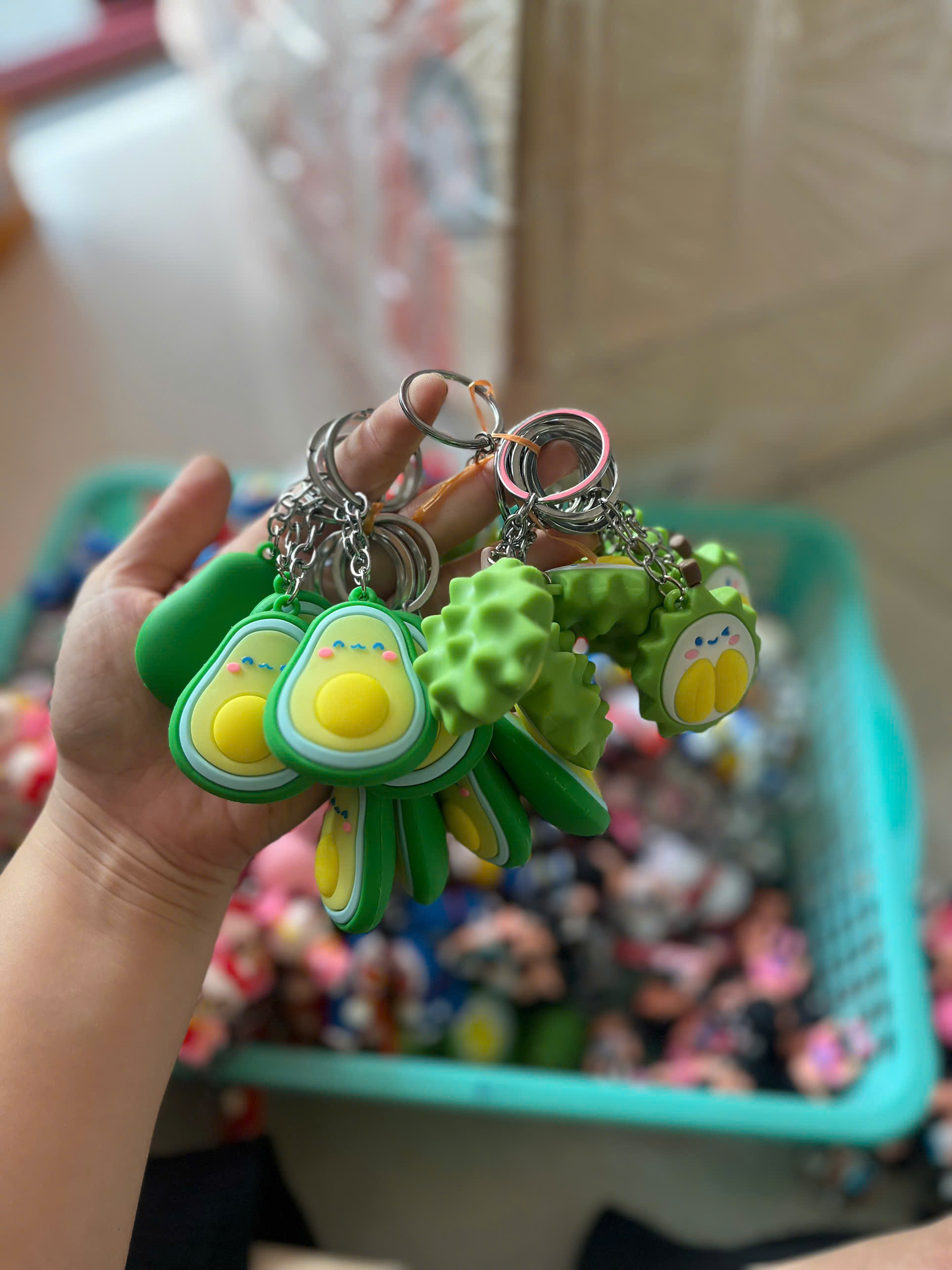 Móc Khóa Dẽo - Giao Ngẫu Nhiên Mix Mẫu ND01135