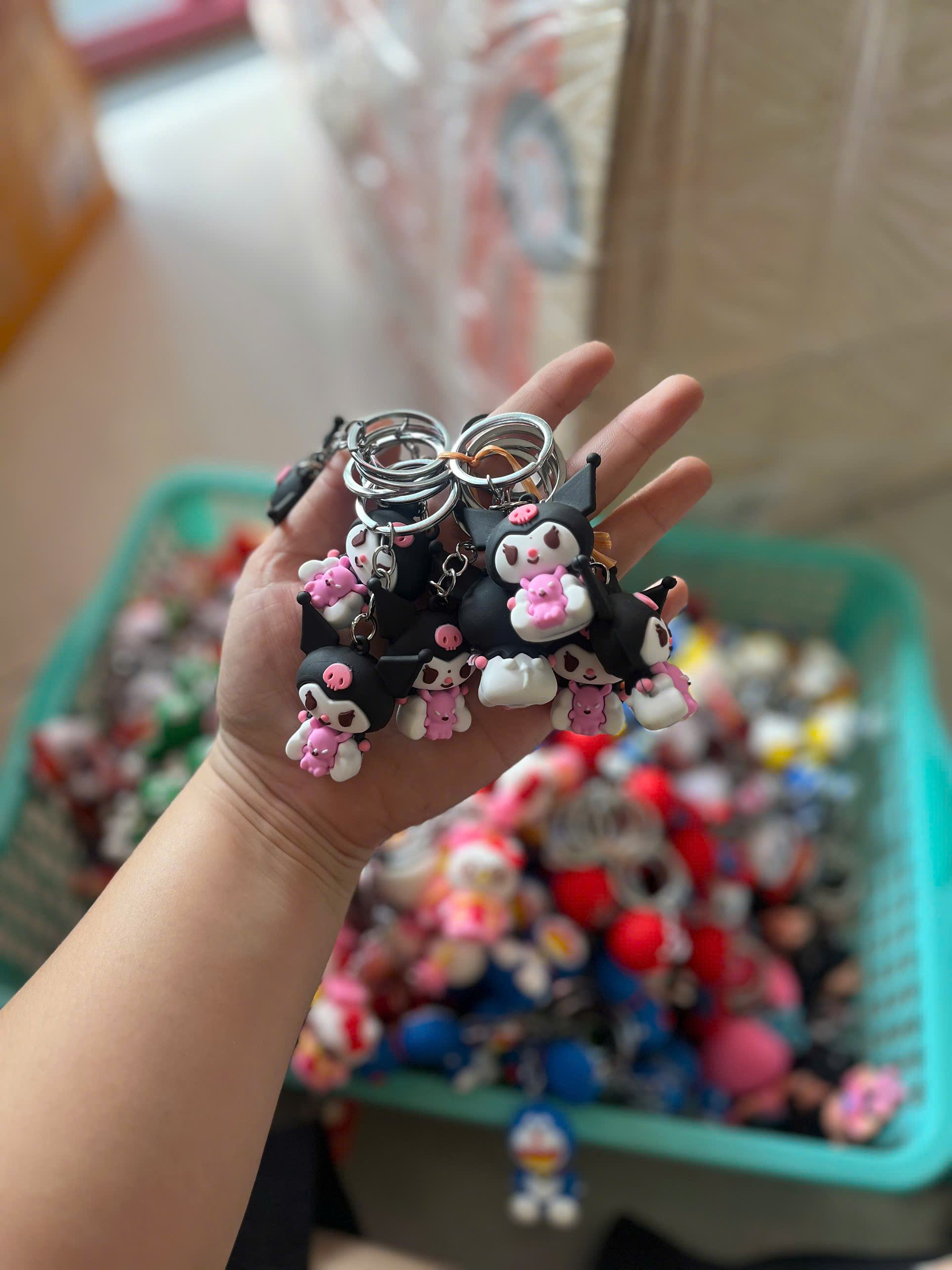 Móc Khóa Dẽo - Giao Ngẫu Nhiên Mix Mẫu ND01135