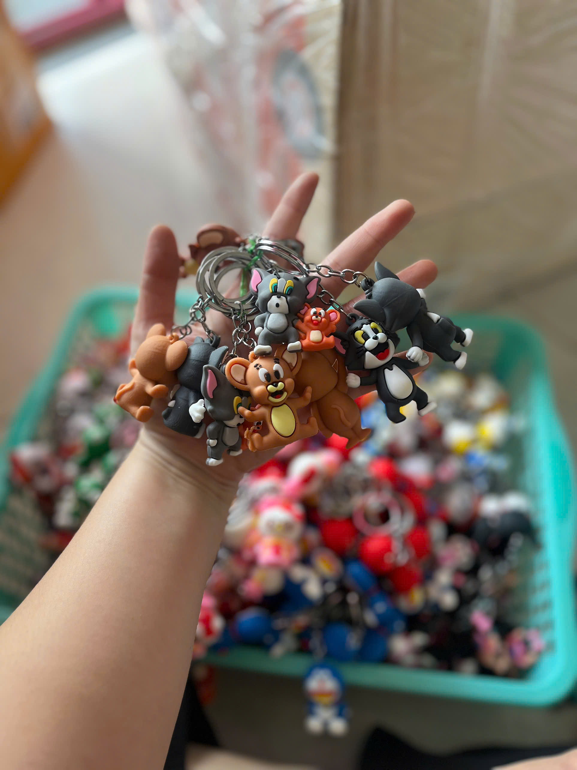 Móc Khóa Dẽo - Giao Ngẫu Nhiên Mix Mẫu ND01135