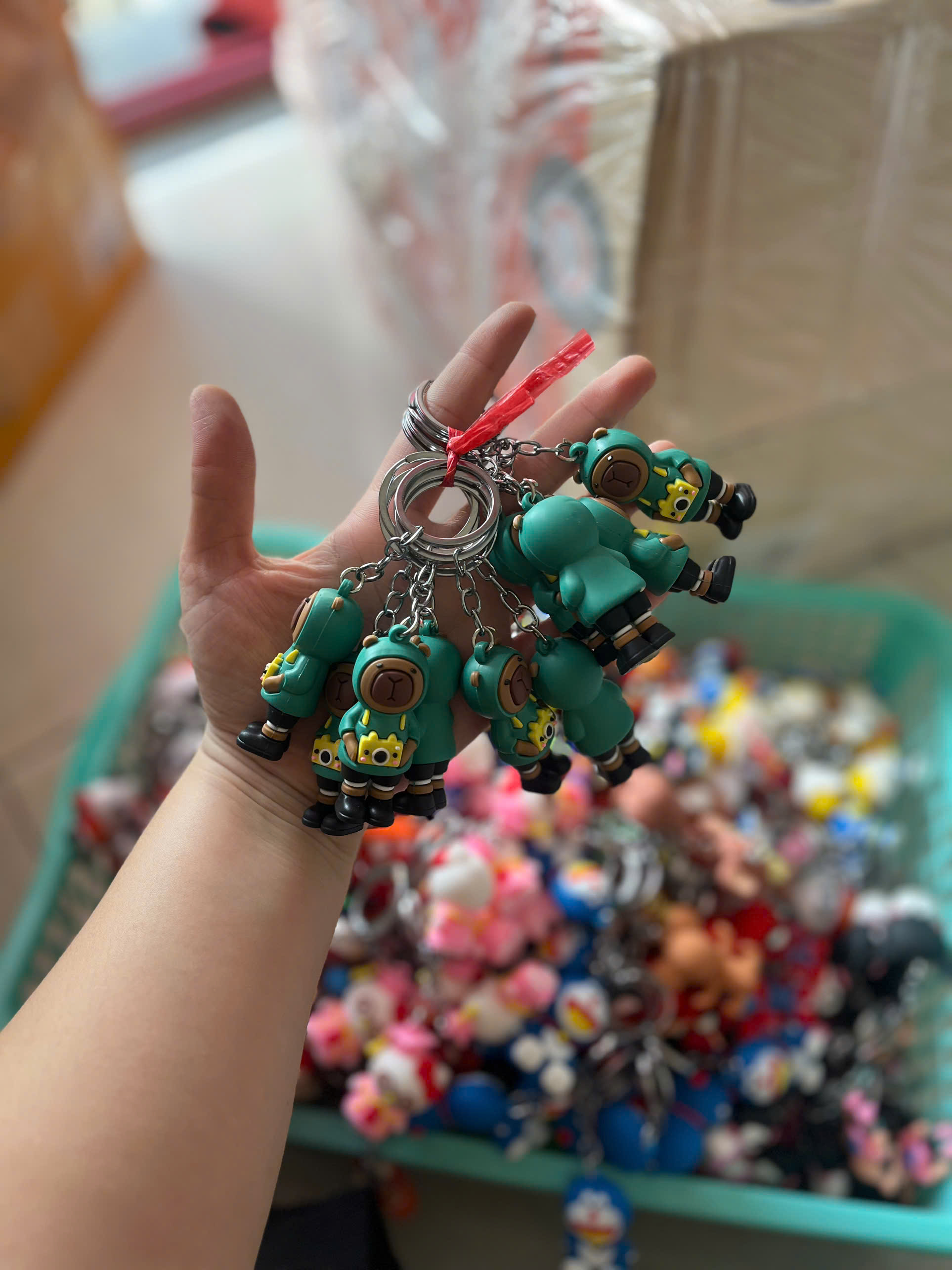 Móc Khóa Dẽo - Giao Ngẫu Nhiên Mix Mẫu ND01135