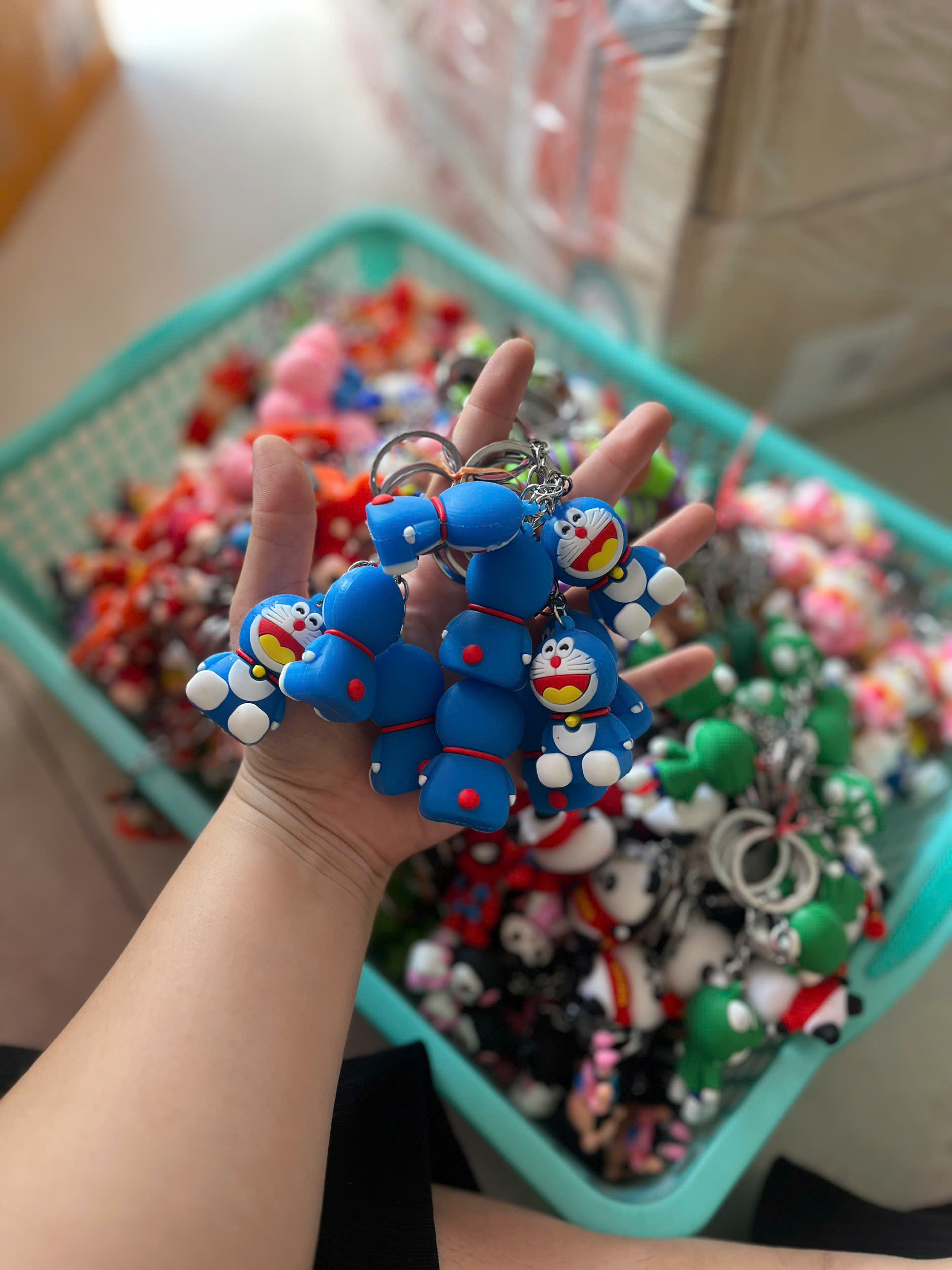 Móc Khóa Dẽo - Giao Ngẫu Nhiên Mix Mẫu ND01135