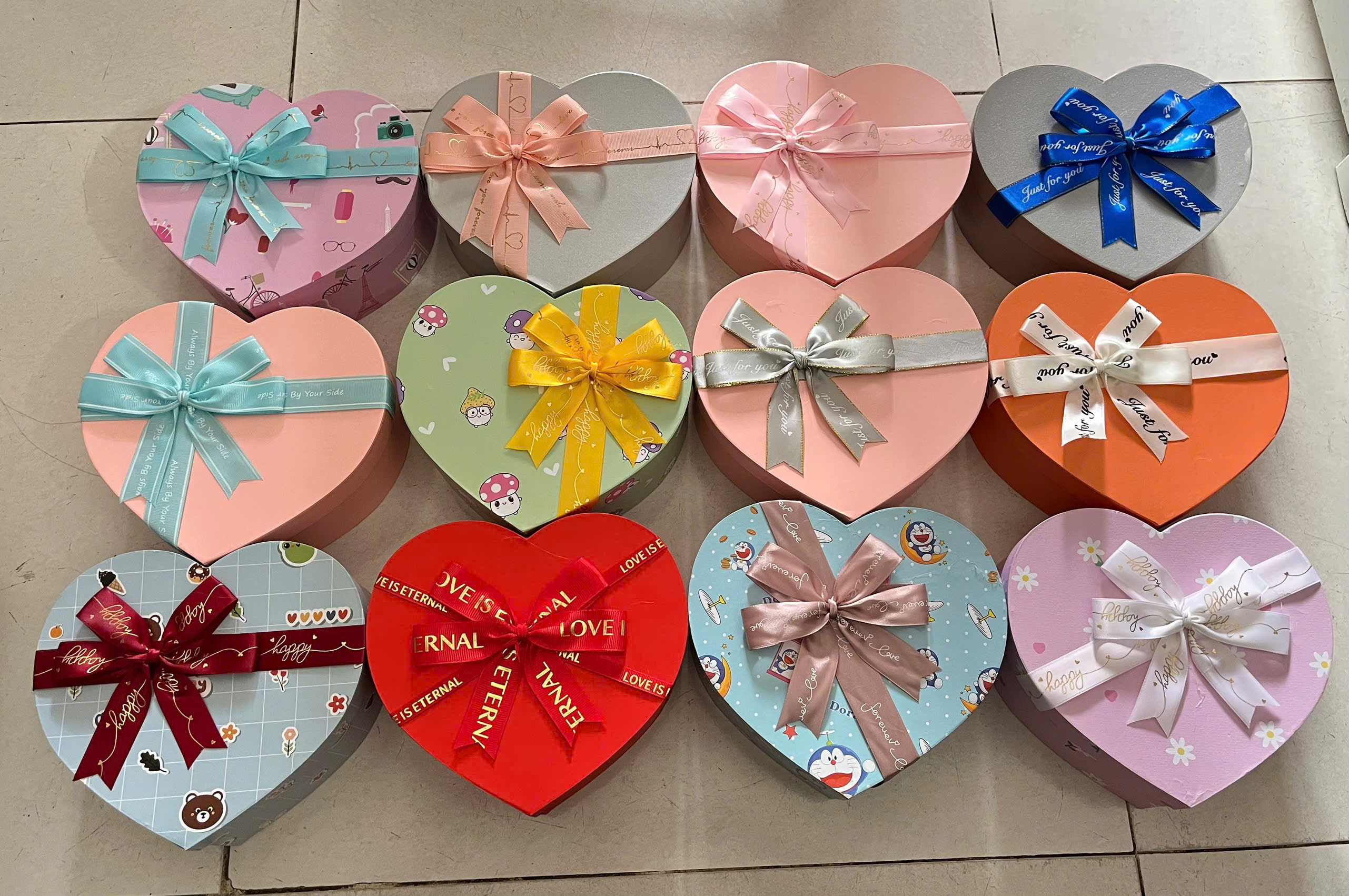 Set 2 Hộp Qùa Tim Size 16+ 20