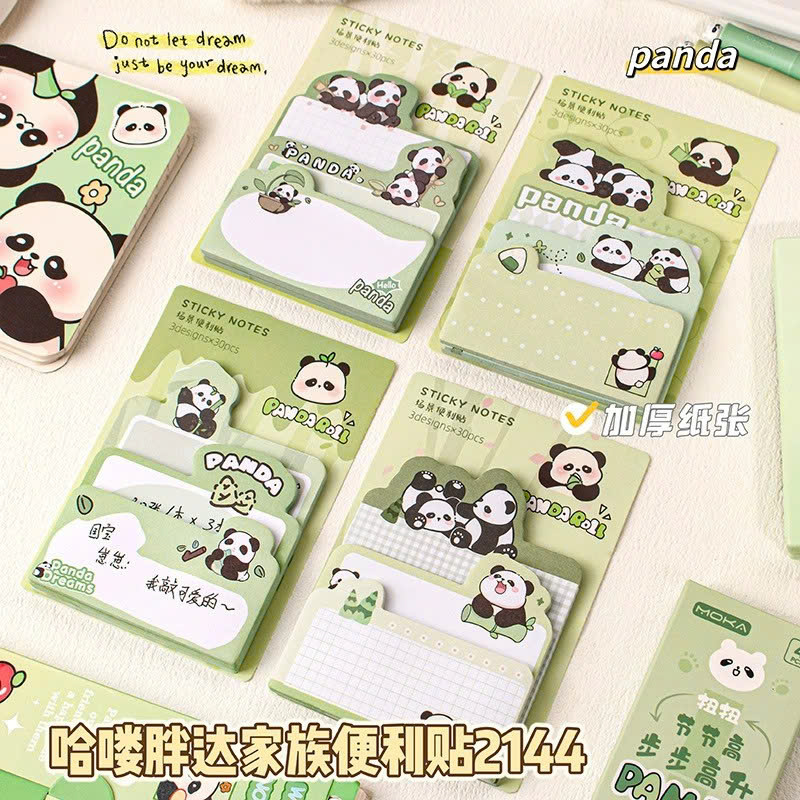 Set Note Gấu Trúc ND2325