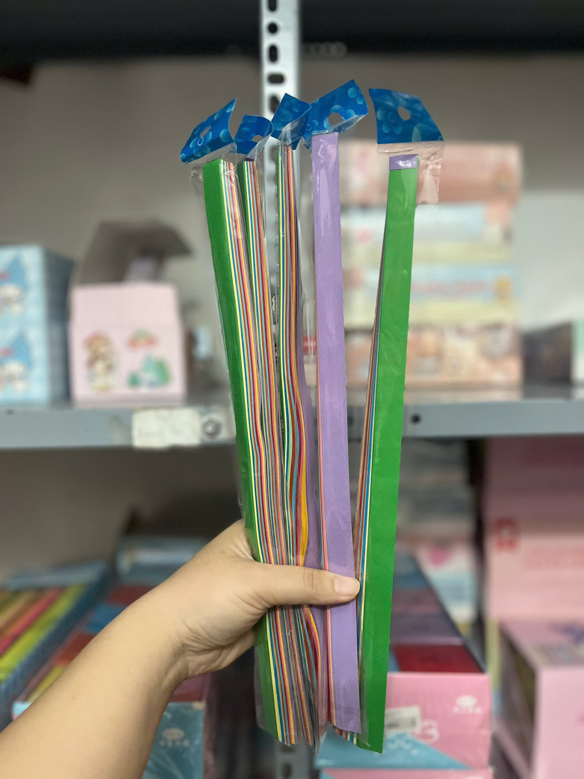 Set 10 Giấy Xếp Sao 90 Tờ RC3398