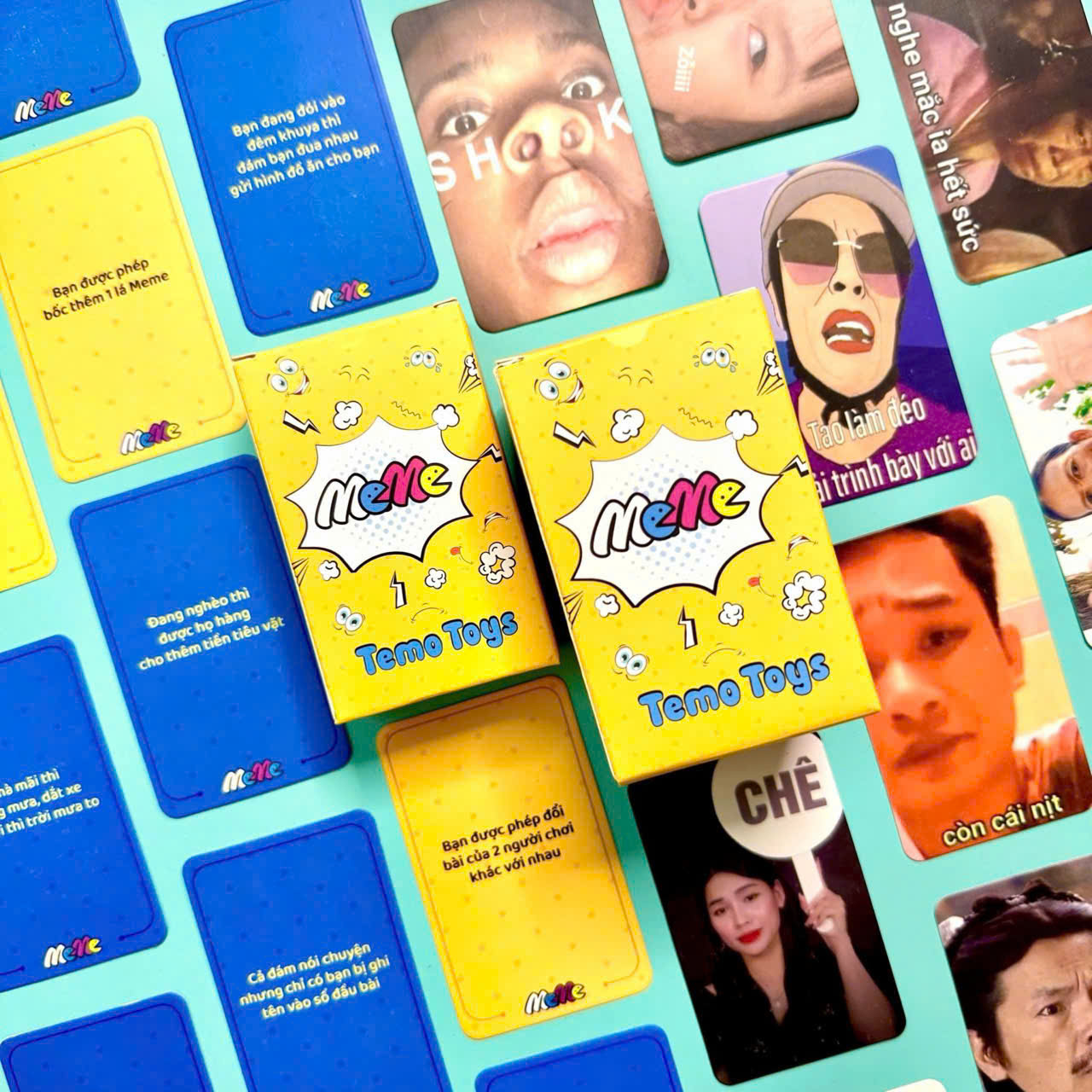 Bộ Bài Meme Ngộ Nghĩnh 55 Lá