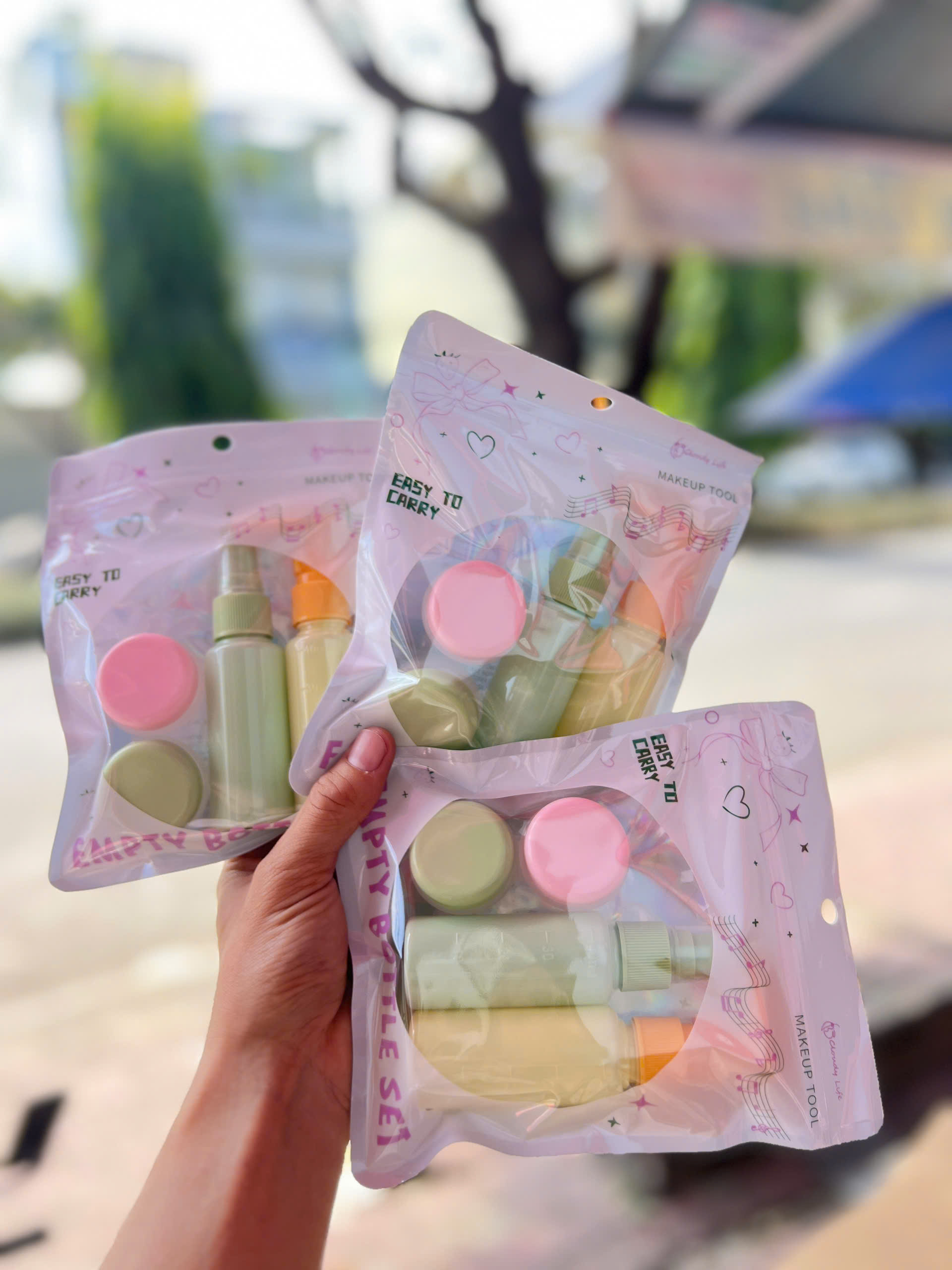 Set 4 Món Chai Chiết