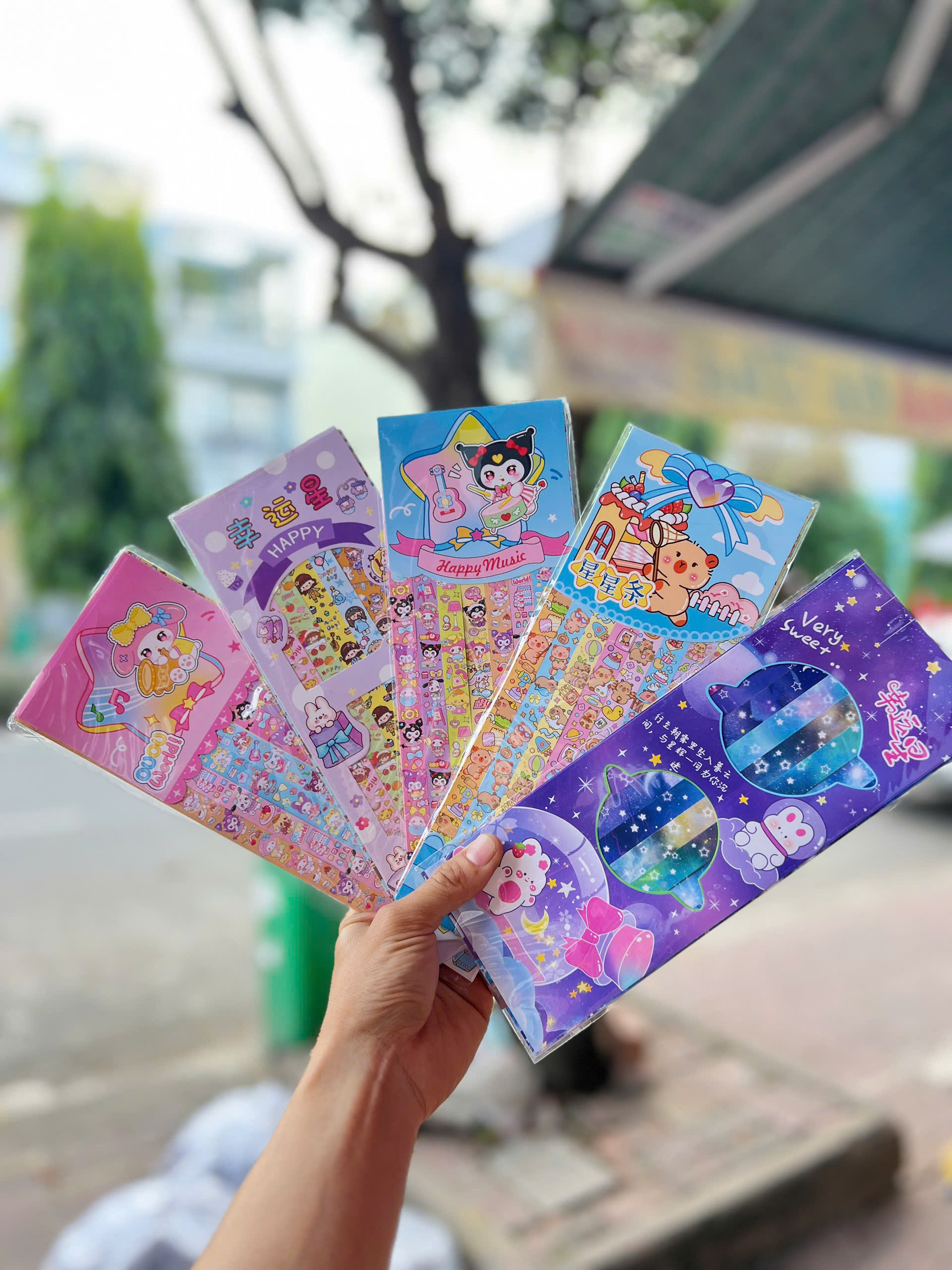 Set 10 Giấy Xếp Sao RC1091