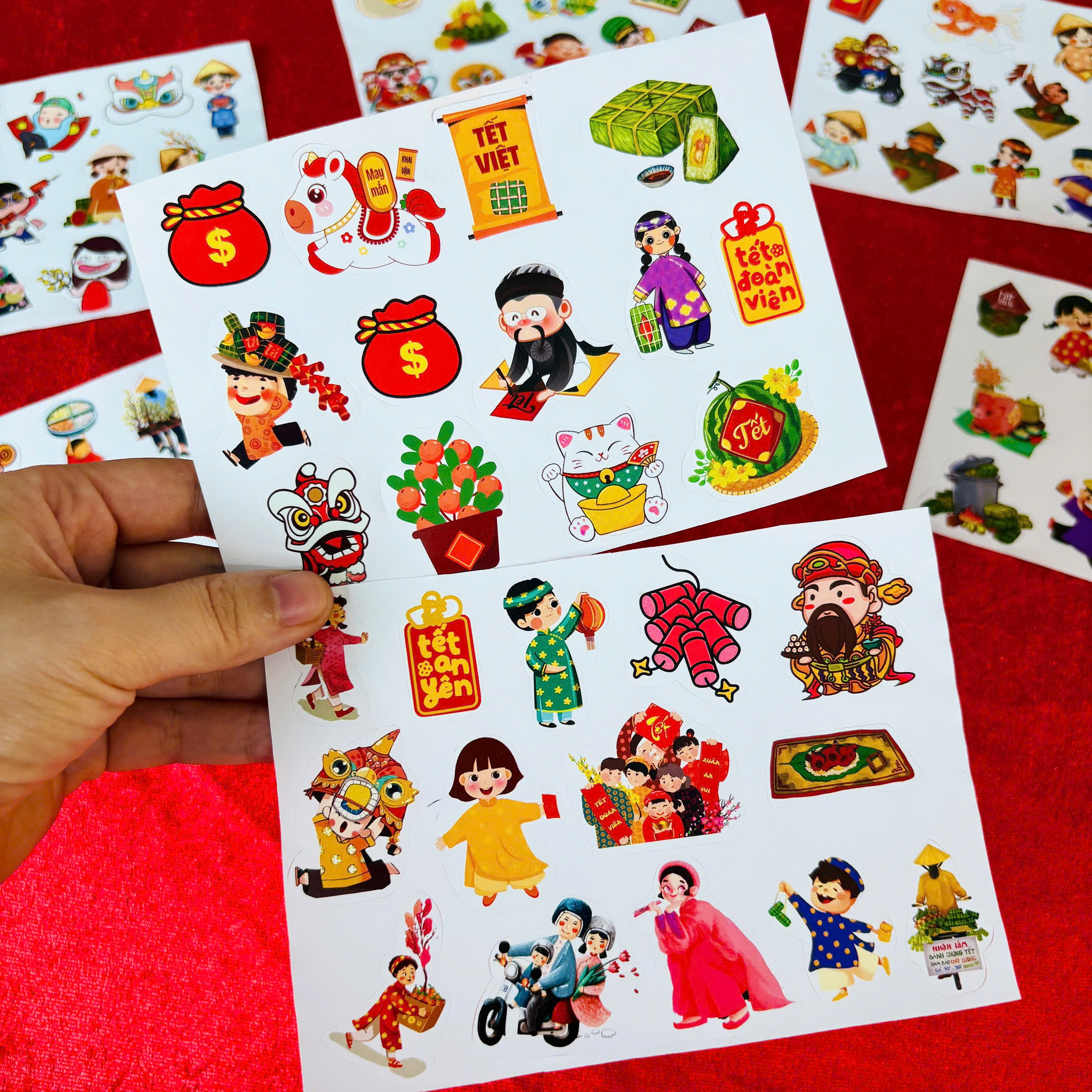 Sticker Trang Trí  Tết