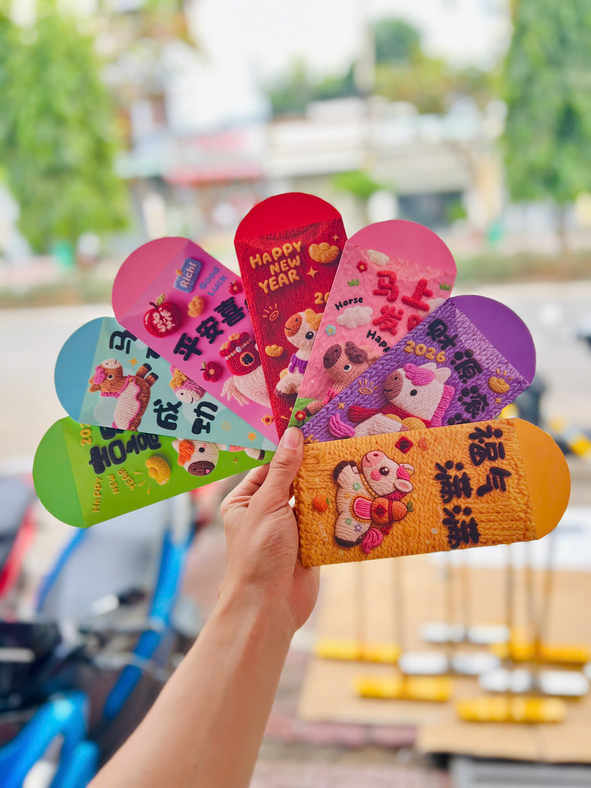 Set Bao Lixi Ngựa Set6