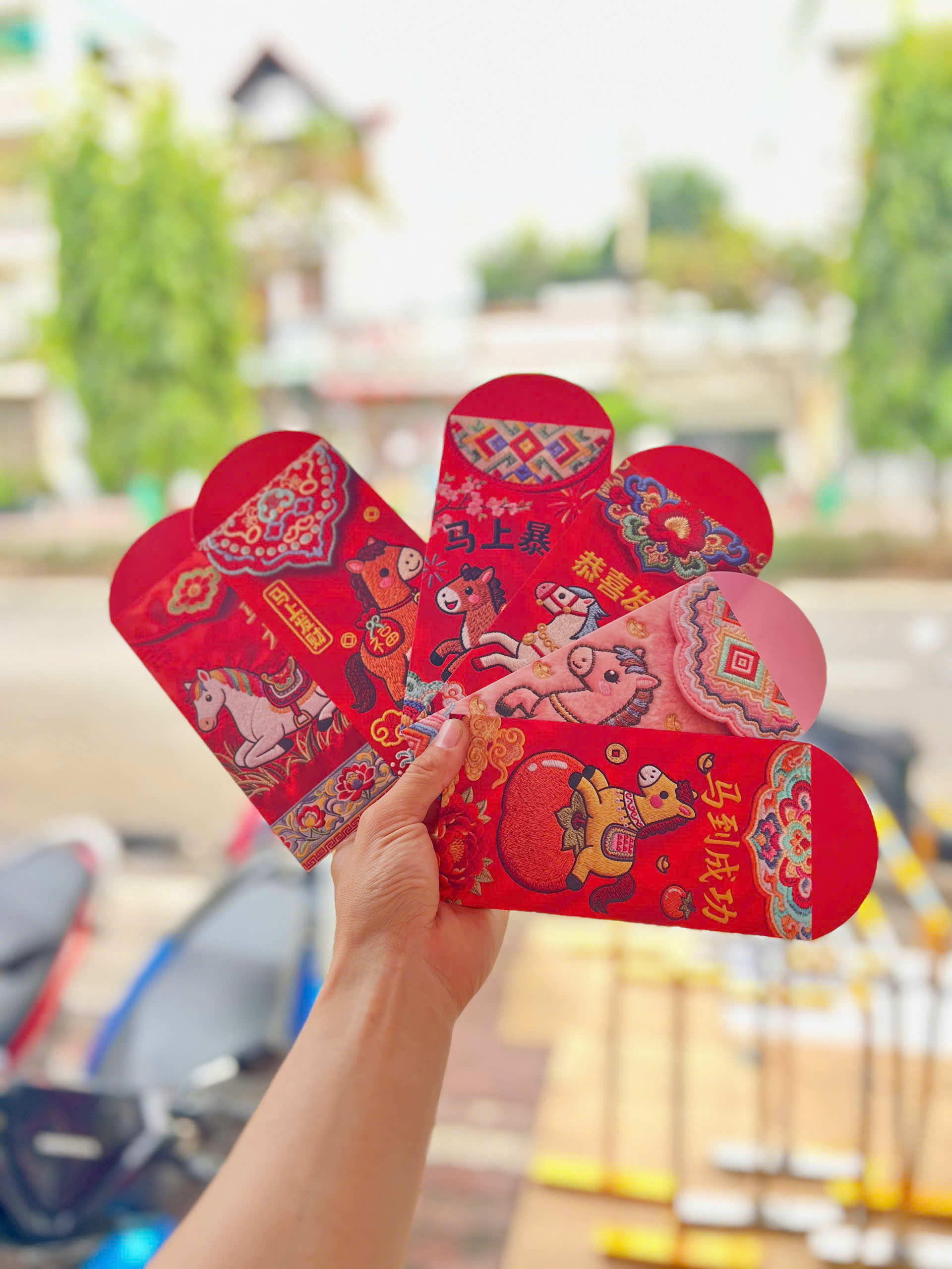 Set Bao Lixi Ngựa Set6