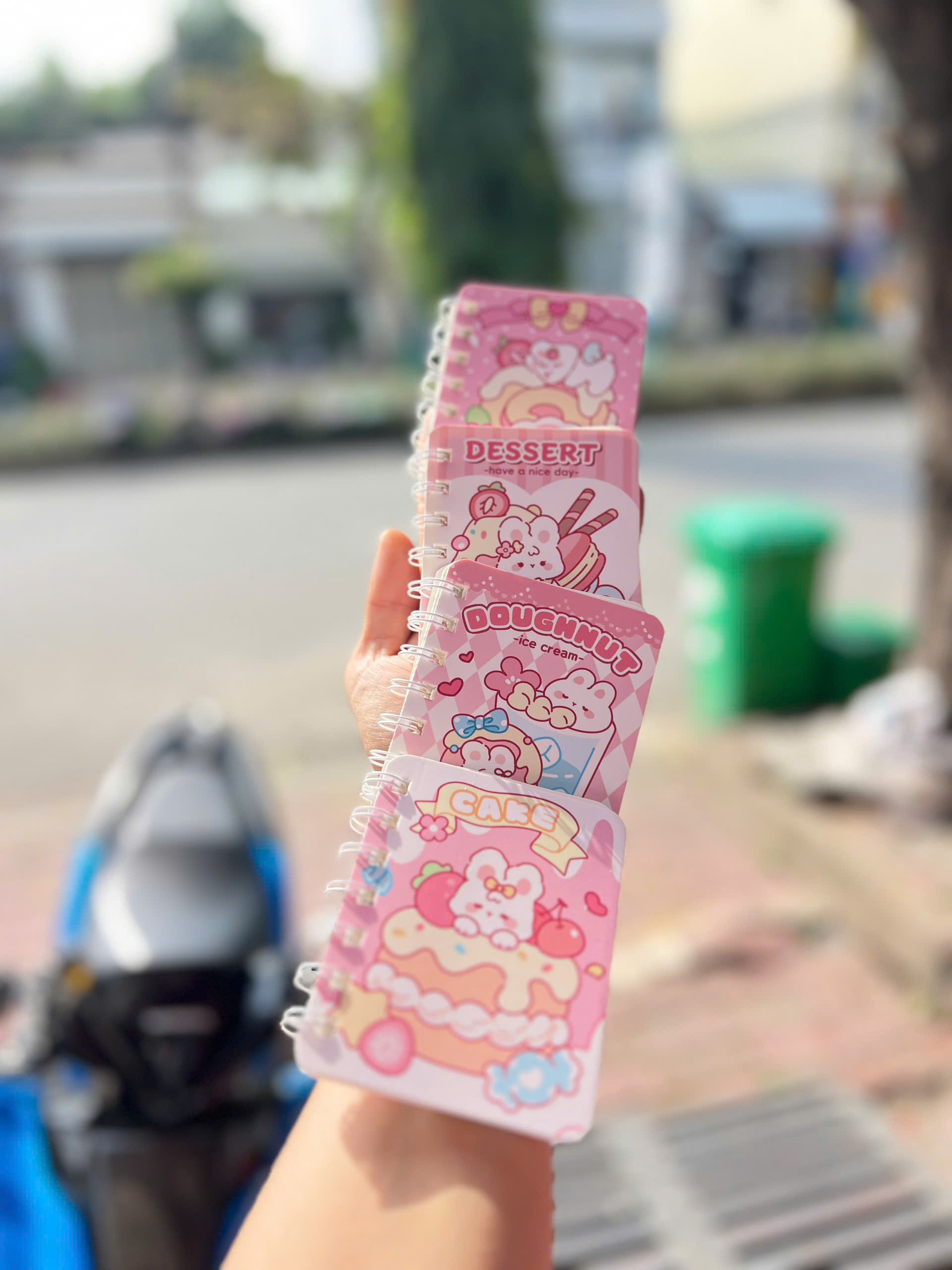 Lốc 4 Sổ Lò Xo A7 Nhiều Hình ND01409