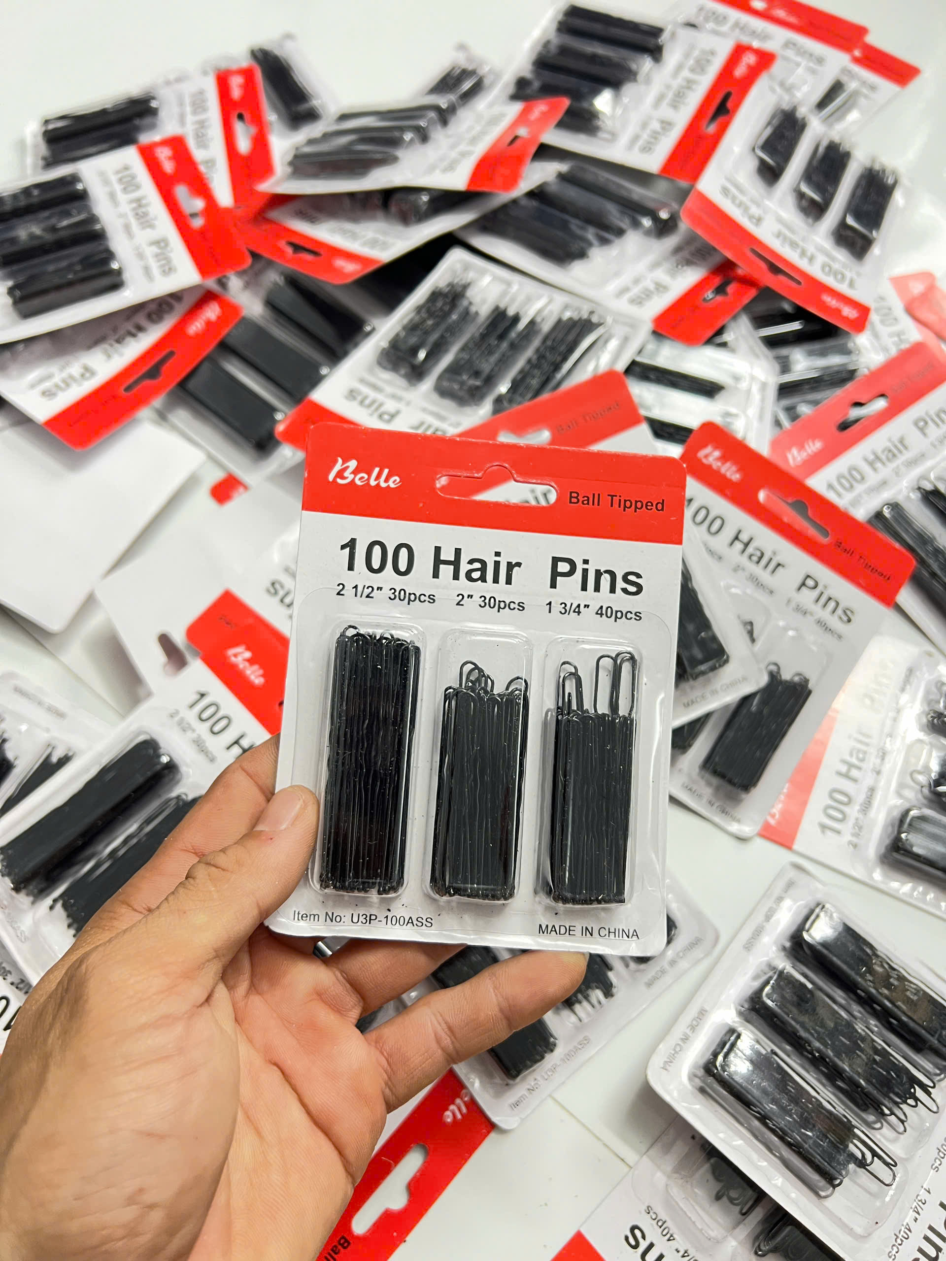 SET Ghim Chữ U 3mẫu 100cái RC9822