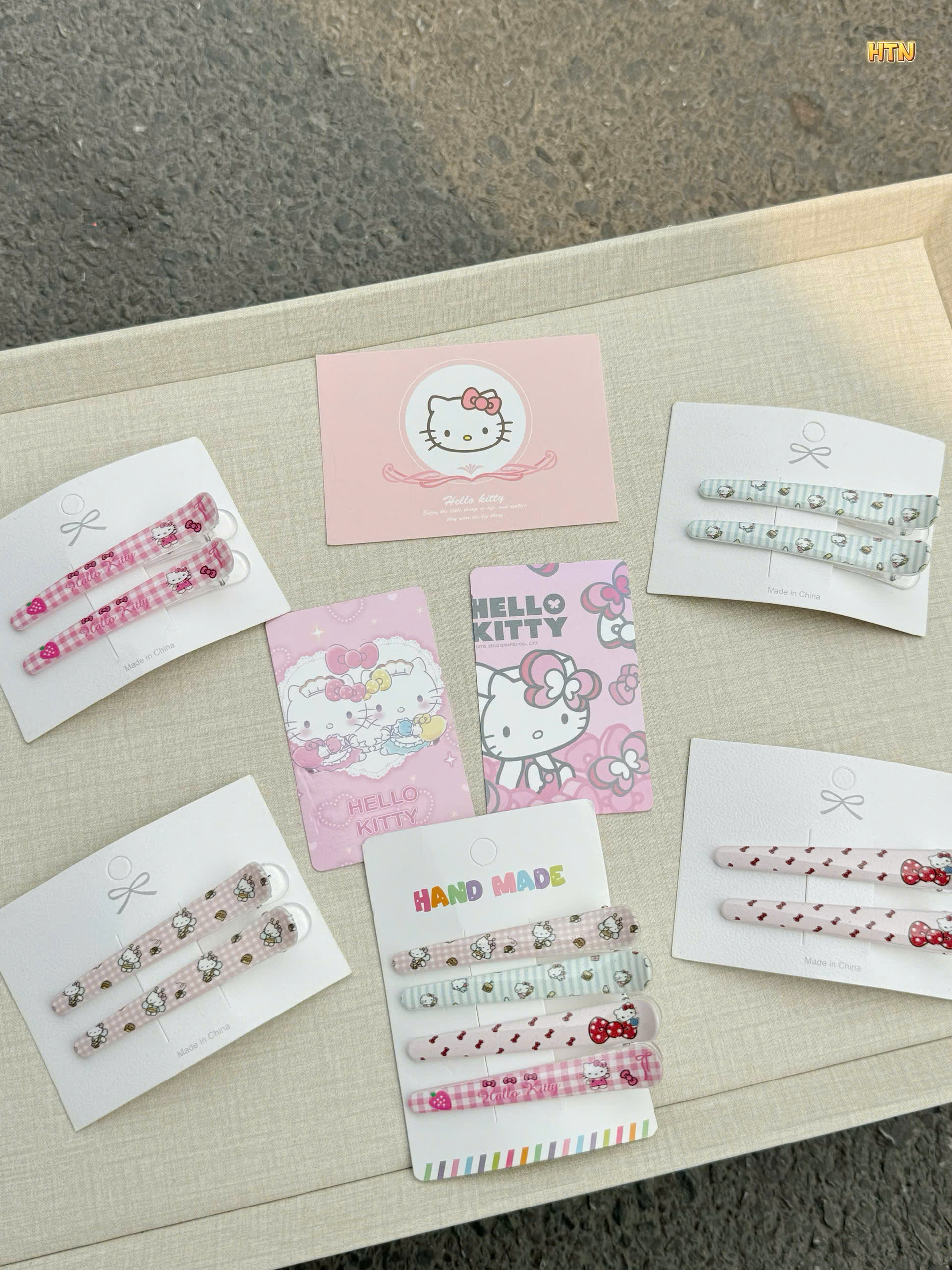 Set 10 Kẹp Mái Hoạt Hình RCKM3502