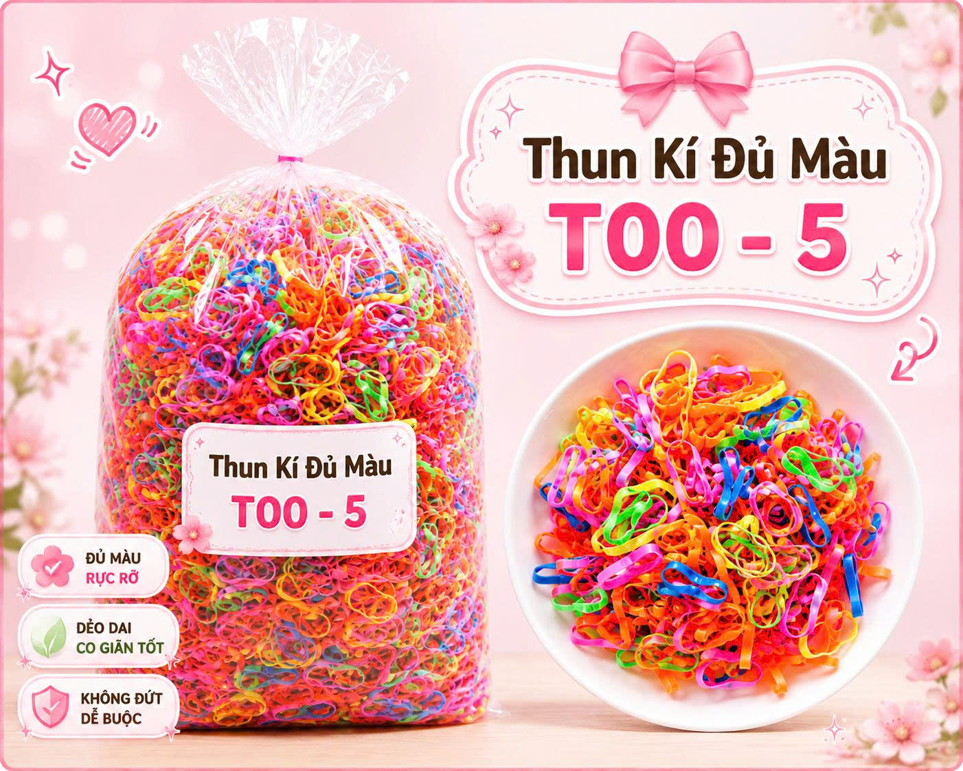 Thun Kí Đủ Màu T00