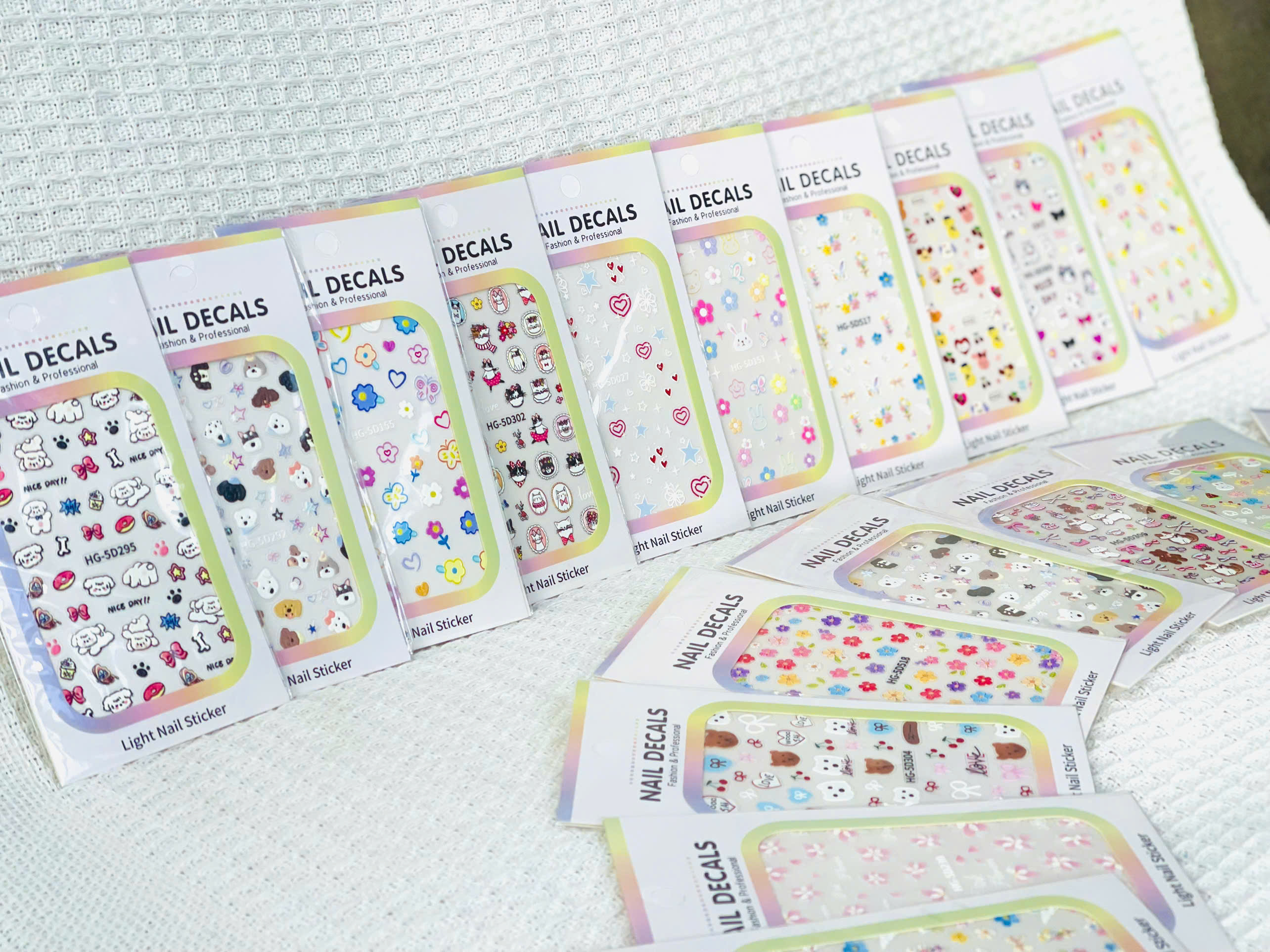 Set 10 Sticker Dán Móng RCSTK11