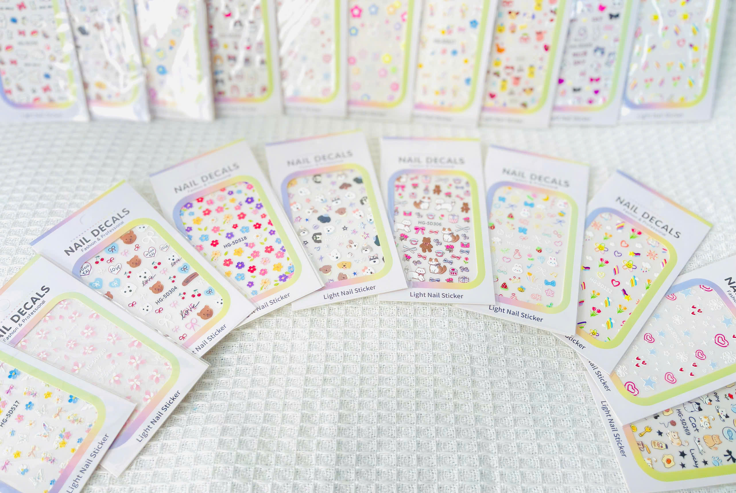 Set 10 Sticker Dán Móng RCSTK11