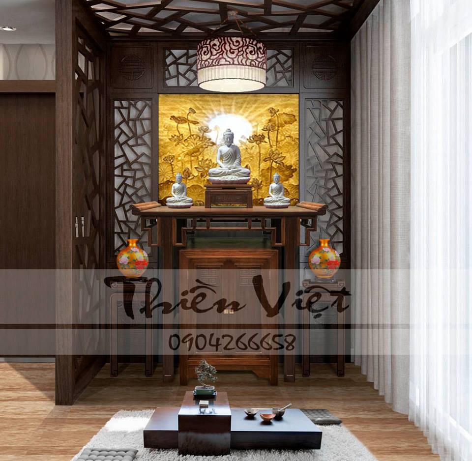 Mẫu bàn thờ nhà chung cư