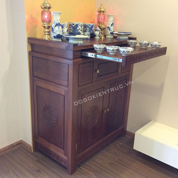 Ấn tượng với thiết kế phòng thờ hiện đại căn hộ chung cư Eurowindow – Trần Duy Hưng