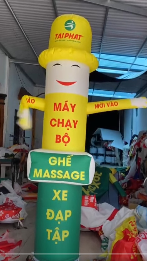 Rối hơi quảng cáo đẹp-RHAD 5