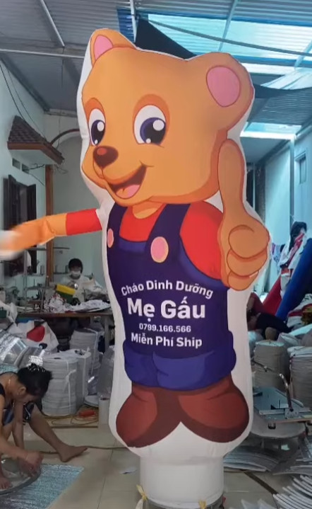 Rối hơi quảng cáo đẹp-RHAD 9