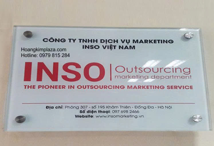 Biển tên doanh nghiệp 20