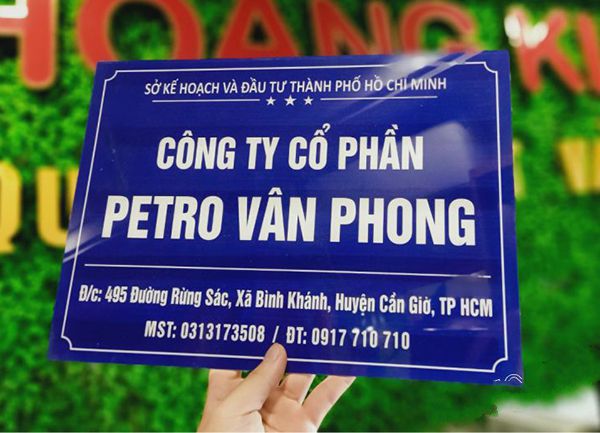 Biển tên doanh nghiệp 11
