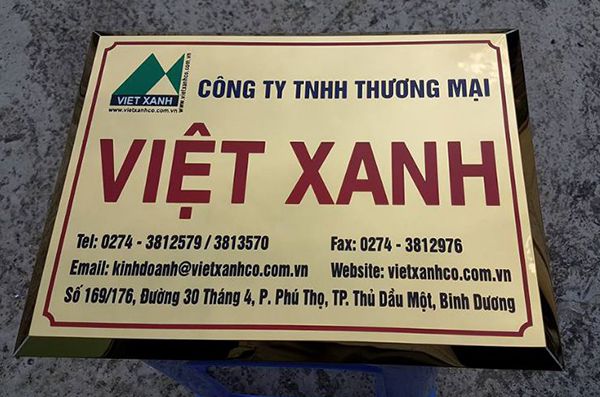Biển tên doanh nghiệp 12