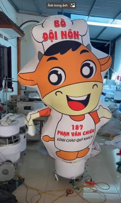 Rối hơi quảng cáo đẹp-RHAD 16