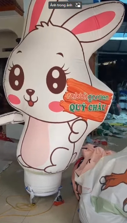Rối hơi quảng cáo đẹp-RHAD 8