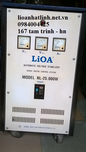ỔN ÁP LIOA 25KVA CŨ