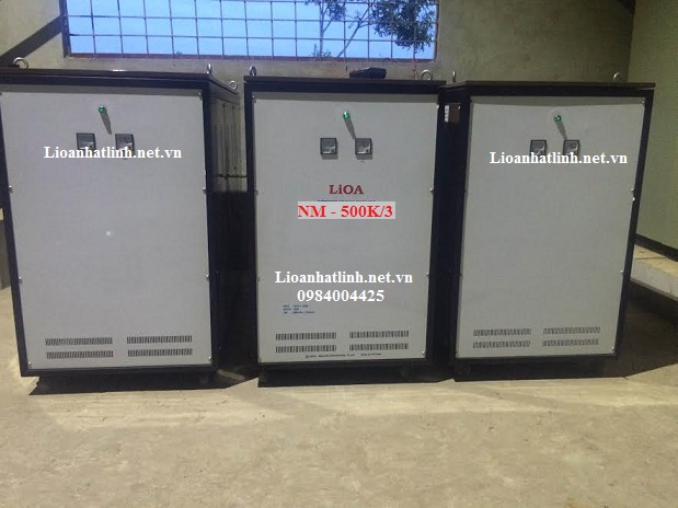 ỔN ÁP LIOA 500KW 3 PHA MODEL NM - 500K/3 