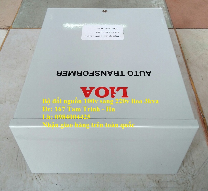 biến áp tự ngẫu lioa 3000va