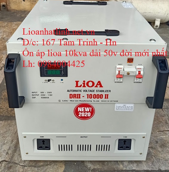 LIOA 10KVA DẢI 50V