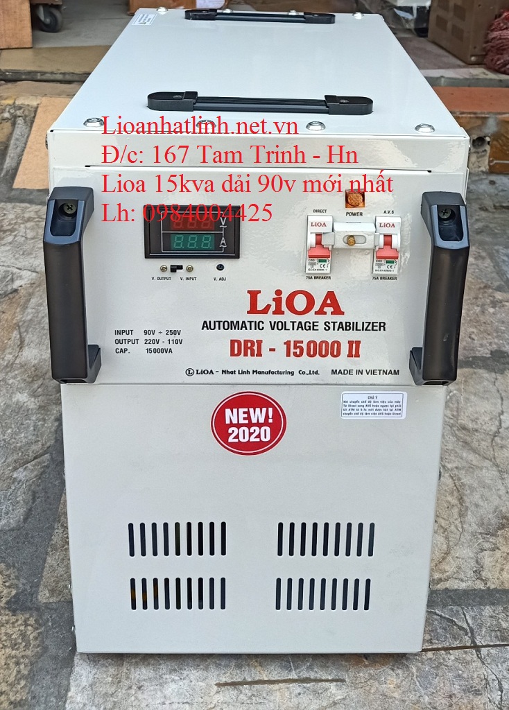 ỔN ÁP LIOA 15KVA DRI 