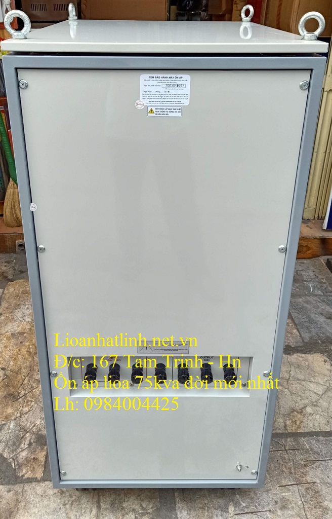 phía sau lioa 75kva 3 pha