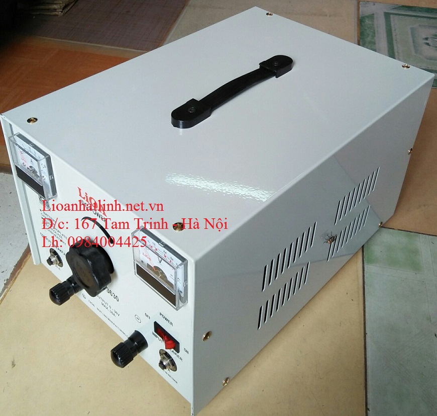 MÁY NẠP ẮC QUY TỰ NGẮT LIOA 30A