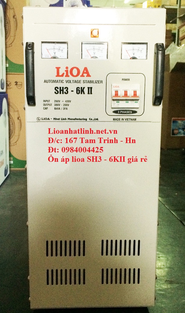 ỔN ÁP LIOA 6KVA 